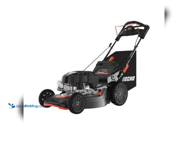 Lot 49-5548988 - ECHO 21 in. 190 cc Briggs and Stratton Gas 3-in-1 Dual Blade RWD Self-Propelled Lawn Mower with Sing...