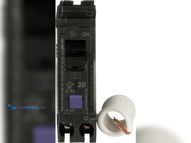 Lot 49-5559592 - ABB Q-Line® THQL1120DFP 20A Dual Function AFCI/GFCI Circuit Breaker • 20 Amp Single Pole 120 VAC Bre...