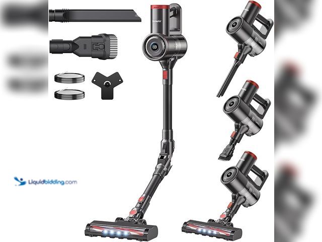 Lot 49-5433744 - Cordless Vacuum Cleaner with Back-Saving&Self-Standing,Upright Vacuum Cleaners for Home,Anti-Tangle,...