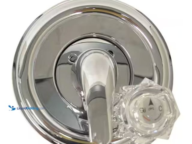 Lot 49-5574074 - DANCO
1-Handle Valve Trim Kit in Chrome for Delta Tub/Shower Faucets (Valve Not Included). Store SO...