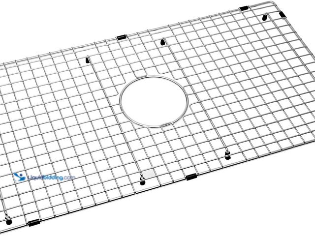 Lot 49-5408645 - Serene Valley Sink Bottom Grid 28-9/16" X 15-9/16", Centered Drain with Corner Radius 3/8", Sink Pro...