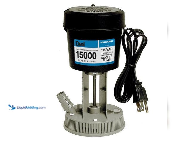 Lot 49-3512489 - DIAL
IND15000 115-Volt MaxCool Evaporative Cooler Pump Unused