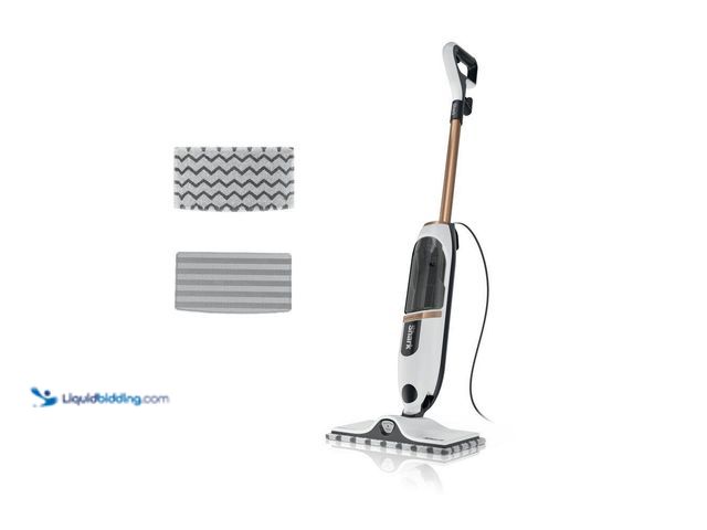 Lot 49-5543478 - Shark
SteamSpot Corded Steam Mop with Steam Blaster for Hard Floors in White with XL Removable Tank...