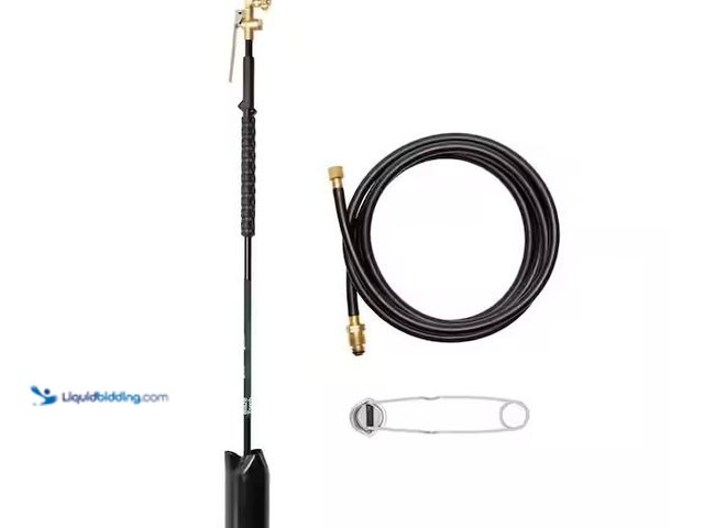 Lot 49-1576740 - Benzomatic Firestarter Blaze Torch Compatible with 20 lb. Propane Tank with Adjustable Wide Brush Fl...