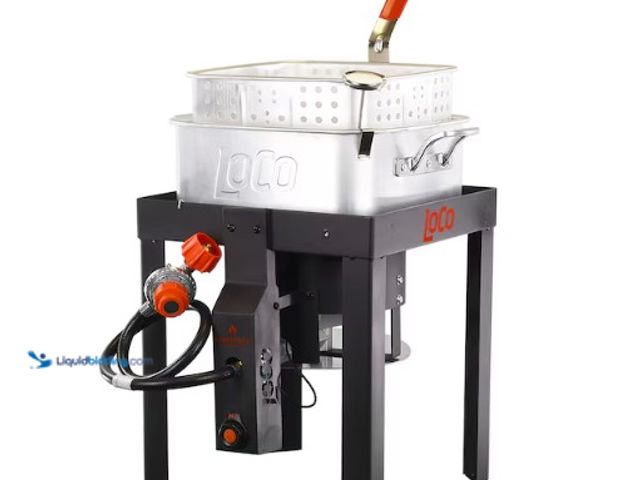 Lot 49-5552437 - LoCo Cookers 12 Qt SureSpark Fish Fryer Kit. Unused with attachments