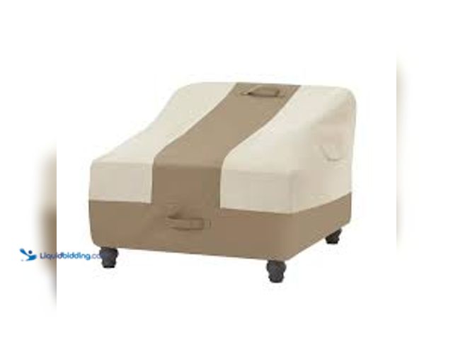 Lot 49-5483865 - Hampton Bay Outdoor Patio Deep Seating Lounge Chair Cover (2-Pack). Model # 518097-C. Unused