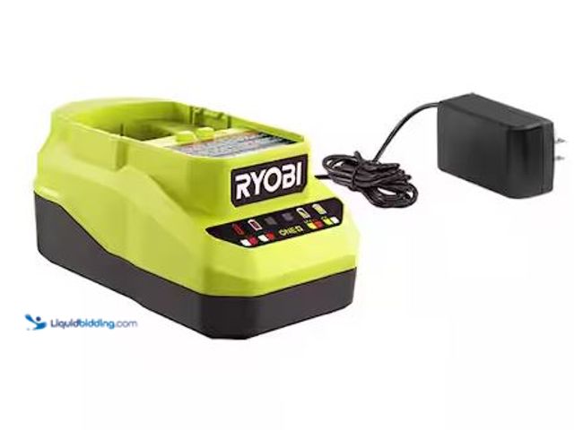 Lot 49-5486139 - RYOBI
ONE+ 18V Lithium-Ion Charger Internet # 317225006
Model # PCG002 Item is New