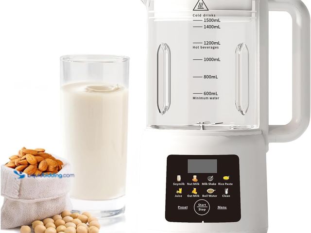 Lot 49-5409761 - Nut Milk Maker,54oz Automatic Soy Milk Maker for Homemade Almond,Oat,Soy Milks and Non Dairy Beverag...