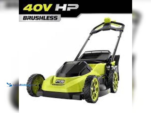 Lot 49-5475986 - RYOBI ONE+ HP 18V Brushless 20 in. Cordless Battery Walk Behind Self-Propelled Lawn Mower. Model # P...