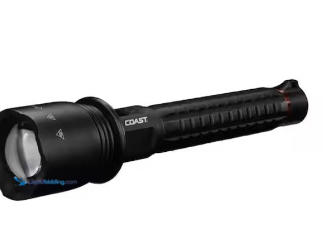 Lot 49-2020634 - Coast XP46R 8000 Lumens LED Rechargeable Flashlight, Model # 31066. MSRP: $66.49. New.  Ref#AHD0922