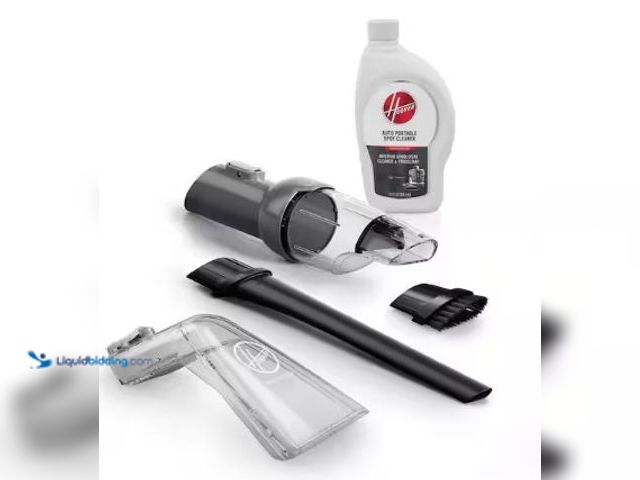 Lot 49-3615778 - HOOVER CleanSlate Auto Kit, 5-piece Car Cleaning Tool Kit with 12 oz. Auto Portable Carpet Cleaning ...