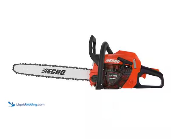 Lot 49-2022893 - ECHO 18 in. 41.6 cc 2-Stroke Gas Rear Handle Chainsaw, Model # CS-4010-18, MSRP $349, Slightly used,...