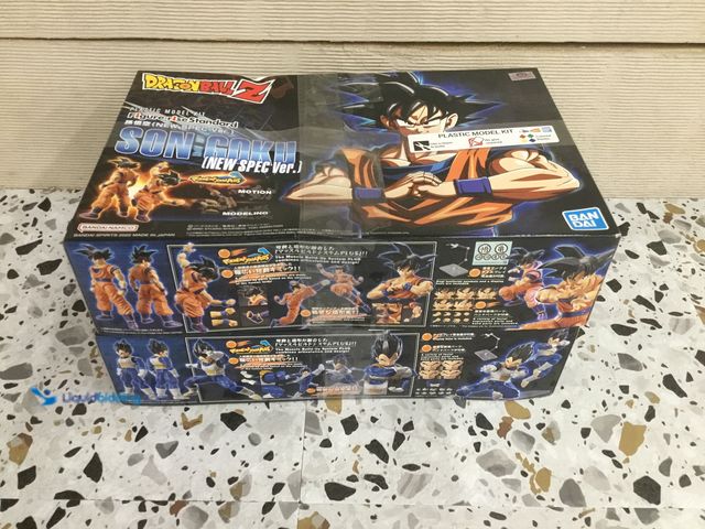 Lot 49-5416328 - Lot of 2.  Plastic Dragon Ball Z. Figure-Rise Standard. Vegeta and Son Goku. Unused