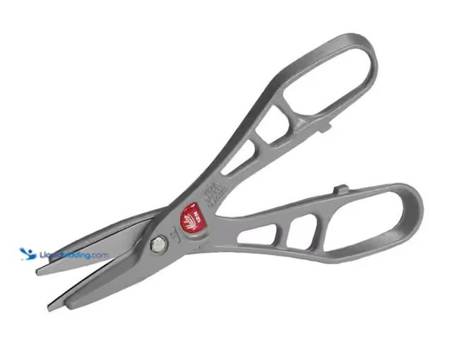 Lot 49-1622419 - Malco 1 in. Straight-Cut Tin Snip, Model # M12TS, Unused.  Ref#LB RELIST