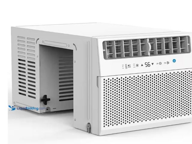 Lot 49-5426132 - COWSAR 12,000 BTU 8,1000 DOE 115-V Window AirConditioner Through the Wall AC Cools 550 sq. ft. for B...