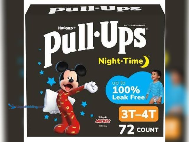 Lot 49-3563800 - Pull-Ups Night-Time Potty Disposable Training Pants - Boys - 3T-4T - 108ct. Model: 036000585612. Unu...