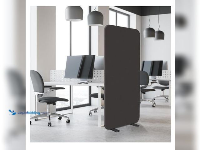 Lot 49-3432665 - DECOLAB Room Divider Panel, Standing Privacy Partition Dividers for Office, Studio Apartment, Classr...