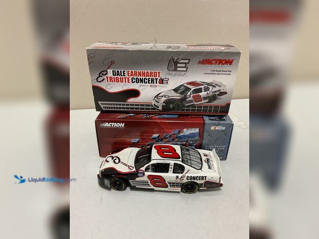 Lot 49-1977886 - Other ACTION RACING 1/24 SCALE DIECAST DALE EARNHARDT JR #8 TRIBUTE CONCERT LIMITED EDITION NEW IN B...