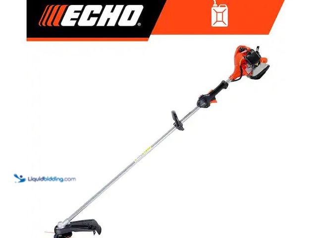 Lot 49-5551640 - ECHO
21.2 cc Gas 2-Stroke Straight Shaft String Trimmer with Rapid-Loader Trimmer Head and 16 in. C...