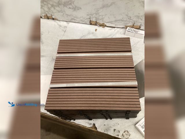 Lot 49-5542685 - Composite Deck Tiles 7.75 sqft Unused in Cedar