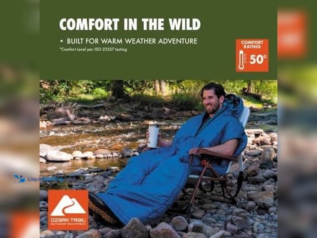 Lot 49-5553037 - Ozark Trail 50 DEGREE WEARABLE SLEEPING BAG. UNUSED.