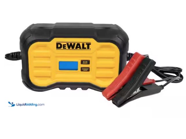 Lot 49-2005724 - DEWALT Professional 10 Amp Battery Charger, Battery Maintainer, Battery Trickle Charger, Model # DXA...