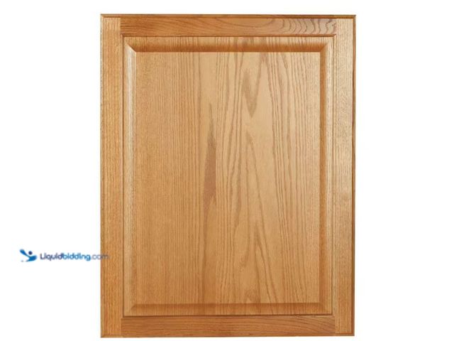 Lot 49-1563484 - lot of (2) Hampton Bay Hampton 23 in. W x 29.5 in. H x 0.75 in. D Base Decorative End Panel in Mediu...