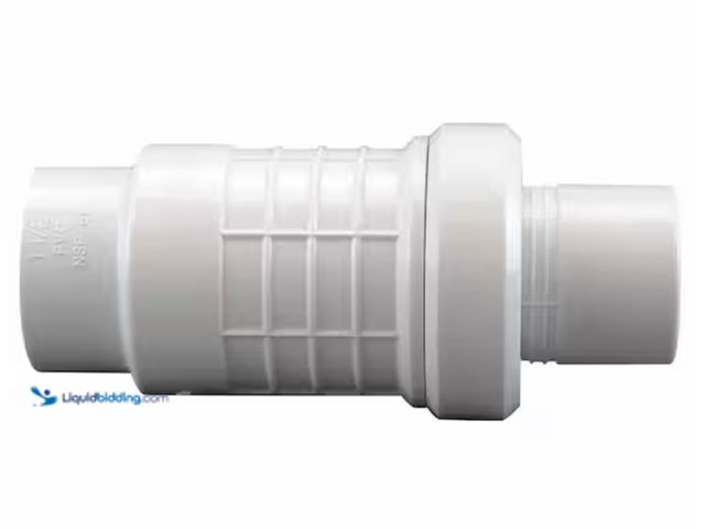 Lot 49-2000292 - Lot of (2) Apollo 1-1/2 in. x 1-1/2 in. PVC Slide Repair Coupling, Model # PVCC112SL, Unused.   Ref#...