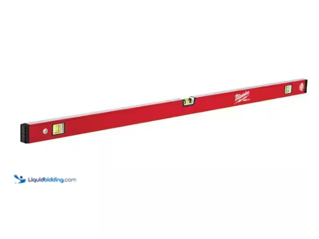 Lot 49-5574182 - Milwaukee
48 in. REDSTICK Compact Box Beam Level. Model # MLCM48. Unused
