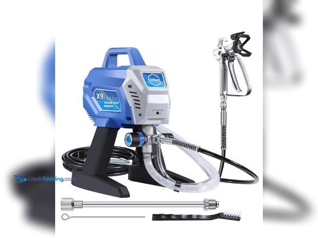 Lot 49-1540275 - X9 Airless Paint Sprayer, 0.39GPM Paint Sprayer for Home Interior 650W 3000psi Airless Sprayer with ...