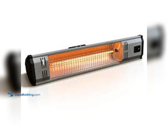 Lot 49-5476679 - Heat Storm Tradesman 1,500-Watt Electric Outdoor Infrared Quartz Portable Space Heater with Wall/Cei...