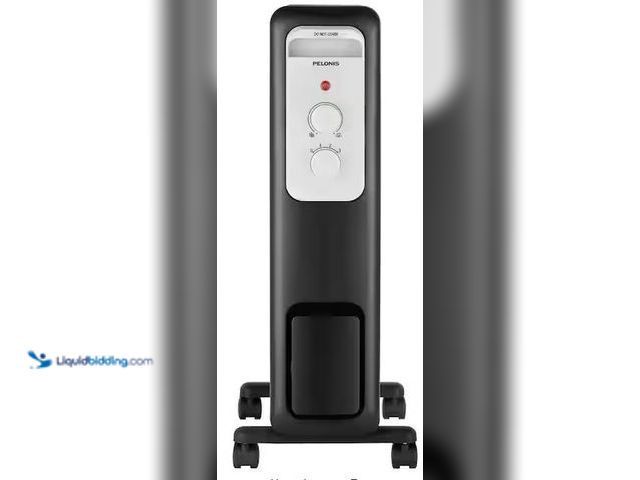 Lot 49-5478744 - Pelonis
1,500-Watt Oil-Filled Radiant Electric Space Heater with Thermostat Internet # 309069851
M...