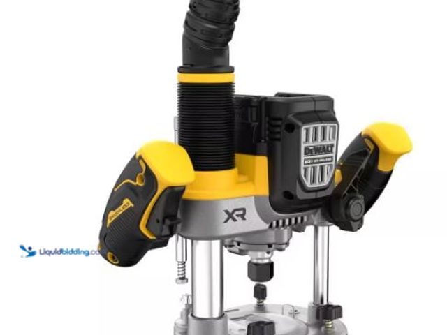 Lot 49-1517486 - DEWALT 20V MAX XR 2-1/4 Peak HP Brushless Cordless Plunge Router (Tool Only), Model # DCW620B, New  ...