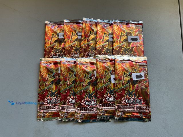 Lot 49-1977209 - Other WOW AMAZING LOT OF 10 FACTORY SEALED KONAMI YU-GI-OH LEGENDARY DUELIST SOULBURNING VOLCANO 1ST...