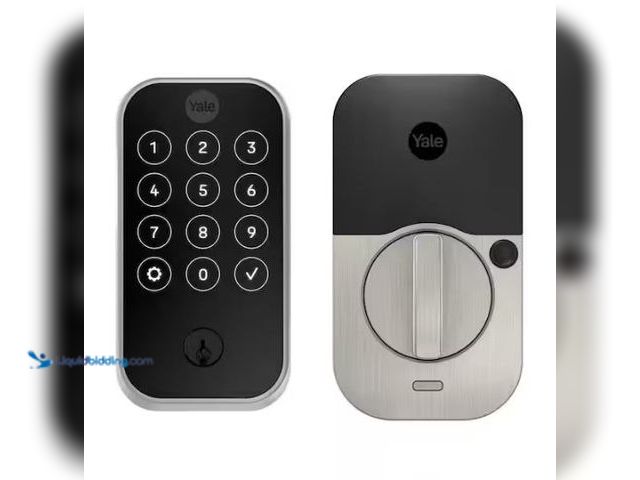 Lot 49-1577166 - Yale Assure Lock 2; Smart Door Lock with Wi-Fi and Touchscreen Keypad; Satin Nickel, Model # YRD420-...