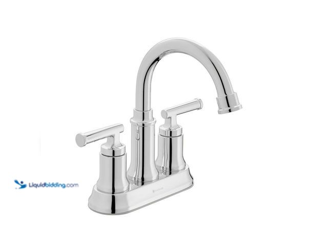 Lot 49-5450245 - Glacier Bay
Oswell 4 in. Centerset Double Handle High-Arc Bathroom Faucet in Chrome (no hardware) U...
