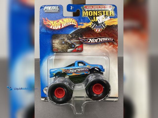 Lot 49-910669 - New Other Hot Wheels Monster Jam Official Monster Truck Series - #41 Hot Wheels Monster Truck Die Ca...
