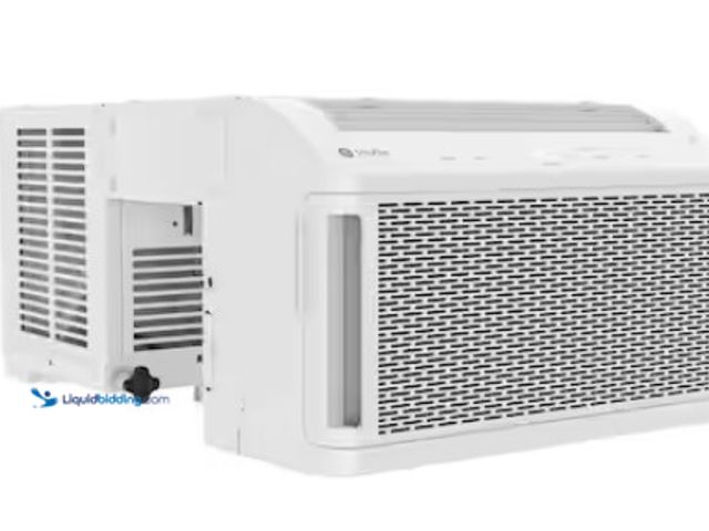 Lot 49-1519194 - GE Profile ClearView Ultra Quiet 10,000 BTU 115V Window Air Conditioner Cools 450 Sq. Ft. with Easy ...