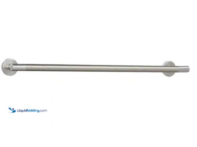 Lot 49-1576457 - Delta Lyndall 20 in. Sliding Shower and Bathtub Door Handles in Nickel (1-Pair) Model # SDBR008-BN-R...
