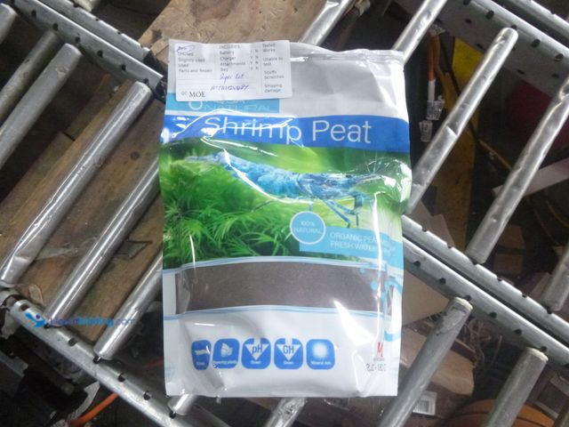 Lot 49-1518413 - Lot of 2 Aqua Natural Shrimp Peat - Aquarium Gravel - 1.82-qt Bag - Organic Model #196859494104, New...