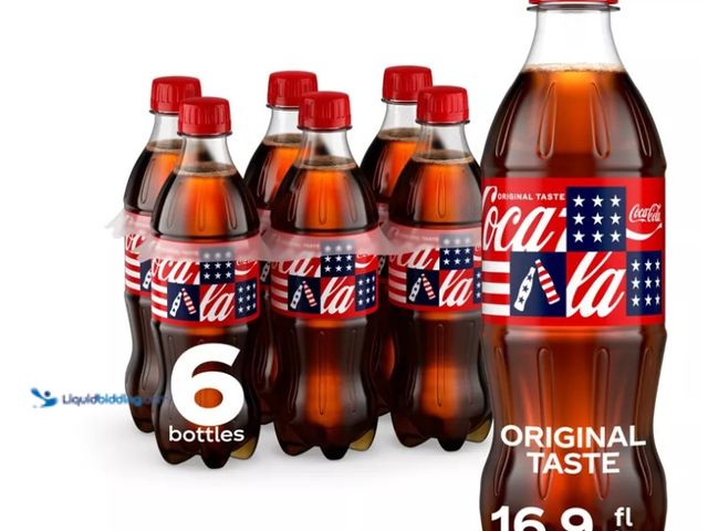 Lot 49-5552018 - Coca-Cola Soda - 6pk/16.9 fl oz Bottles. Packaging may vary. EXP 10-2025