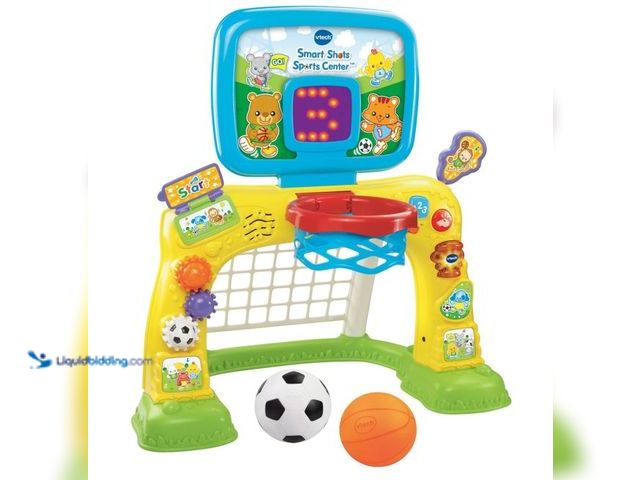 Lot 49-1575657 - VTech Smart Shots Sports Center (Frustration Free Packaging), Yellow, Model # B01FVS6TGO, Unused  Re...