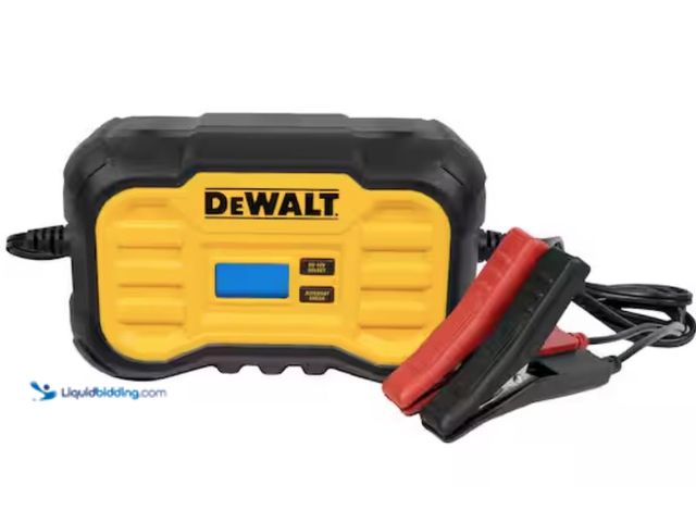 Lot 49-2005869 - DEWALT Professional 10 Amp Battery Charger, Battery Maintainer, Battery Trickle Charger, Model # DXA...