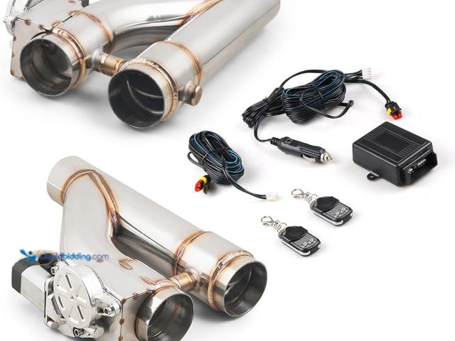 Lot 49-5406712 - Compatible With 2.5 inch Stainless Steel Exhaust Pipe 2PCS Kits, Unused.