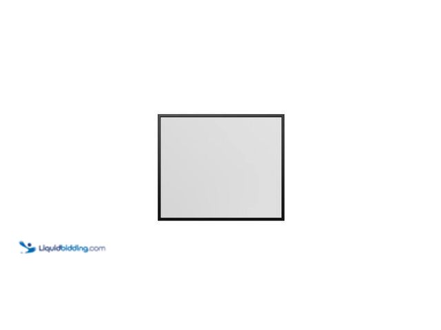 Lot 49-3528108 - Eviva
Black 36 in. W x 30 in. H Small Rectangular Single Aluminum Framed Wall Mount Bathroom Vanity...