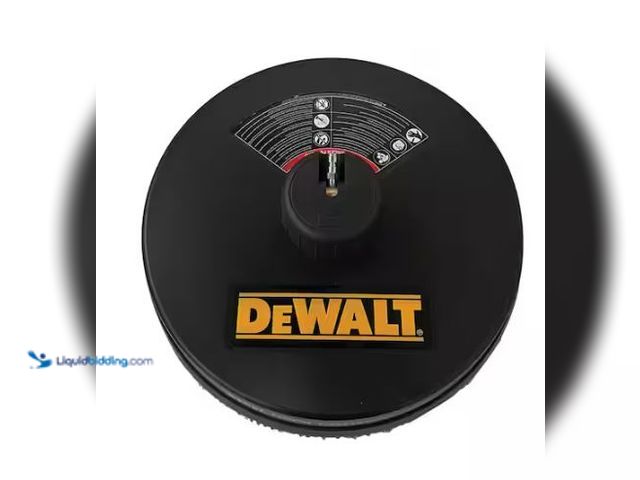 Lot 49-1518021 - DEWALT Universal 18 in. Surface Cleaner for Cold Water Pressure Washers Rated up to 3700 PSI Model #...