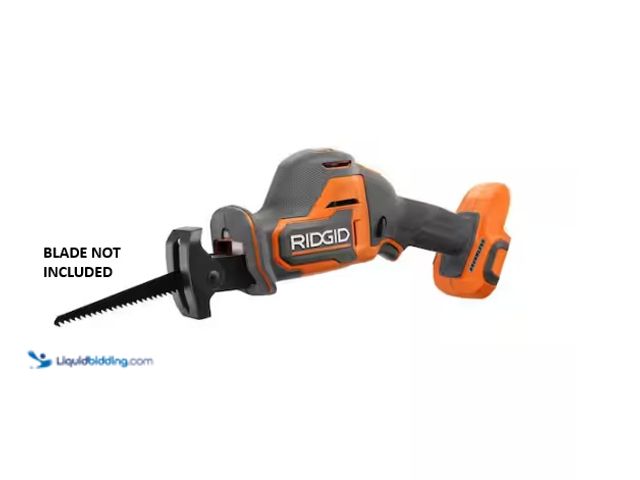 Lot 49-5574015 - RIDGID
18V SubCompact Brushless Cordless One-Handed Reciprocating Saw (Tool Only). Store SKU # 1006...