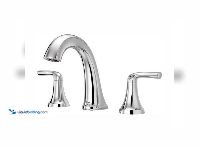 Lot 49-5413976 - Pfister
Ladera 8 in. Widespread Double Handle Bathroom Faucet in Polished Chrome NEW