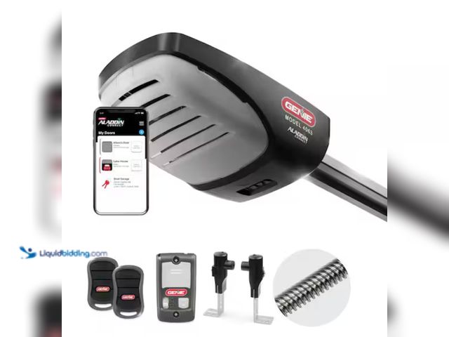 Lot 49-2000435 - Genie Signature Series 2 HPc Screw Drive Wi-Fi Enabled Smart Home Garage Door Opener, 3-Button Remot...