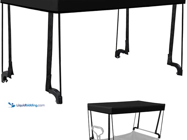 Lot 49-3482771 - VOONKE Wagon Canopy Cover Garden Push Awning Portable Outdoor Stroller Accessories - Awning for Gard...